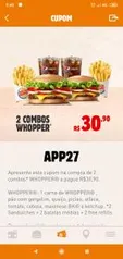 2 COMBOS WHOPPER