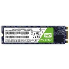 SSD WD Green M.2 2280 480GB - Leituras: 545MB/s Gravação:430 MB/s