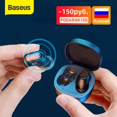 Fone de ouvido Baseus wm01 tws bluetooth sem fio 5.0 bluetooth 