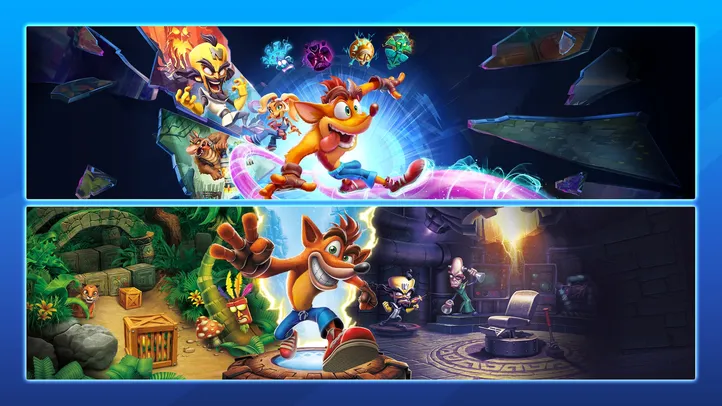 Crash Bandicoot - Pacote Quadrilogia [PS4 / PS5]