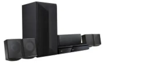 Home Theater LG LHB625M 5.1 Canais com Blu-ray Player 3D, Smart TV, Bluetooth, Entrada USB, HDMI e Lê DVD - 1000W