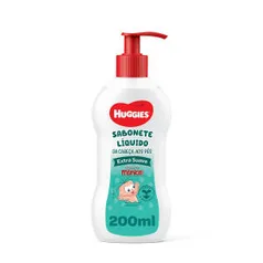 Turma Da Mônica - Sabonete Liquido Huggies Extra Suave - 200ml - L3 P2 | R$22