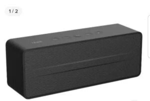 Caixa de som Tedge Bluetooth 6W portátil com bluetooth preta