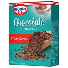 (R$7,31 REC/Super) Dr.Oetker Chocolate em Pó 200G