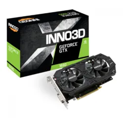 Placa de Vídeo Inno3D GeForce GTX 1650 Twin X2, 4GB GDDR6, 128Bit, N16502K-04D6