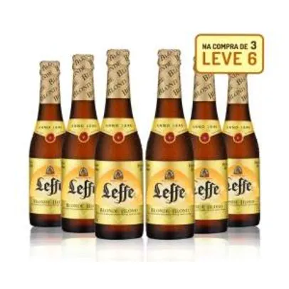 [Empório da Cerveja] Kit Leffe Blonde - Compre 3 Leve 6 - R$28,5