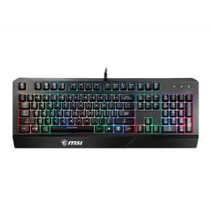 TECLADO GAMER MSI VIGOR GK20 RGB, VIGOR GK20 US - R$106