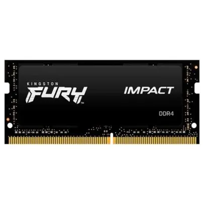 (app) Memória Kingston Fury Impact, 16GB, 2666MHz, DDR4, CL15, Para Notebook - KF426S15IB1/16