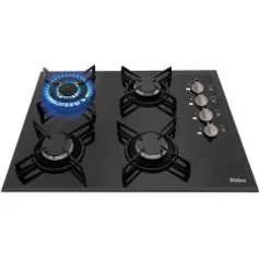 Cooktop 4 Bocas Philco Cook Chef 4 TC - à Gás GLP Tripla Chama R$348