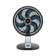 Ventilador de Mesa Philco Turbo PVT400AZ 40cm 6 Pás com 3 Velocidades Preto 110V