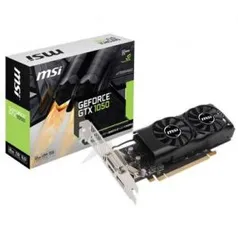 Placa de Vídeo MSI GeForce GTX 1050 2GB Low Profile GTX 1050 2GT LP - R$489,90