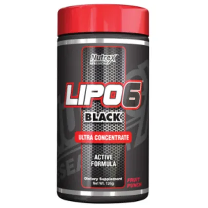 Lipo 6 Black Ultra Concentrado 125g - Nutrex por R$ 93