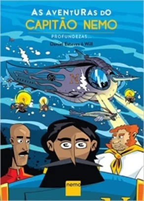 HQ - As Aventuras do Capitão Nemo: Profundezas (Capa Comum) – R$ 7,90