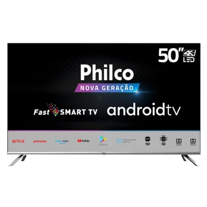 [APP] Smart TV Philco 50 PTV50G71AGBLS Android 4K Led Google Play Bivolt