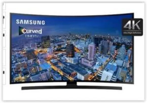 Saindo por R$ 2040: [Submarino] Smart TV LED 40 Samsung Curva UN40JU6 700GXZD Ultra HD 4K 4 HDMI 240 Hz por R$ 2040 | Pelando