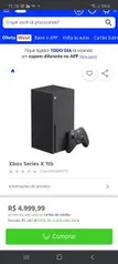 [Cidades Selecionadas] [Com AME R$4750] Xbox Series X 1TB