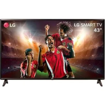 [Retirada] Smart TV LED 43'' Full HD LG 43LK5700 - R$1.169 (R$935 AME)