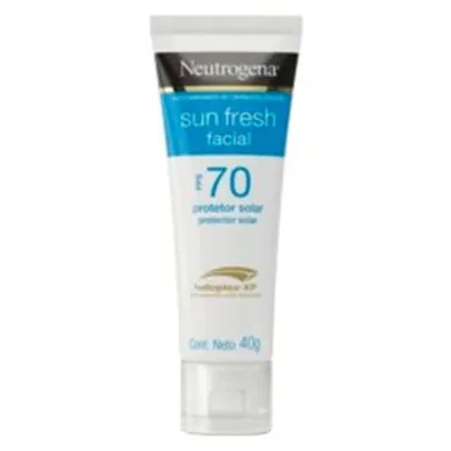 Protetor Solar Facial Neutrogena Sun Fresh FPS 70 - 40ml