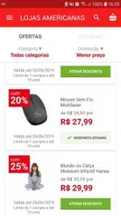 [APP + Loja Física] Mouse sem fio Multilaser - R$28