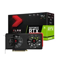 Placa de Vídeo PNY NVIDIA Geforce RTX 3060 XLR8 Gaming REVEL EPIC-X RGB Dual Fan Edition, LHR, 12GB, GDDR6, DLSS, Ray Tracing, VCG306012DFXPPB