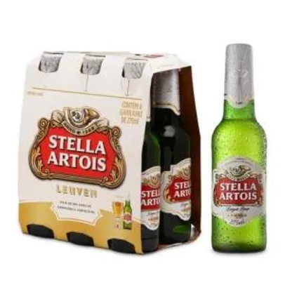 [EMPORIO DA CERVEJA] Kit Stella Artois 275ml - Na Compra de 2, Leve 3 Caixas - R$ 39,00