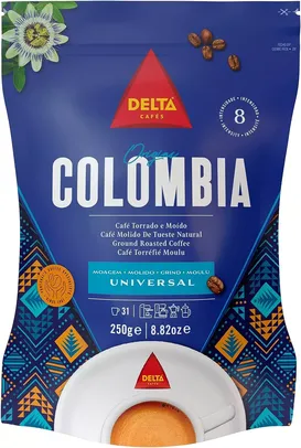 (REC + cupom) Delta Q Café Torrado e Moído Colômbia 250g