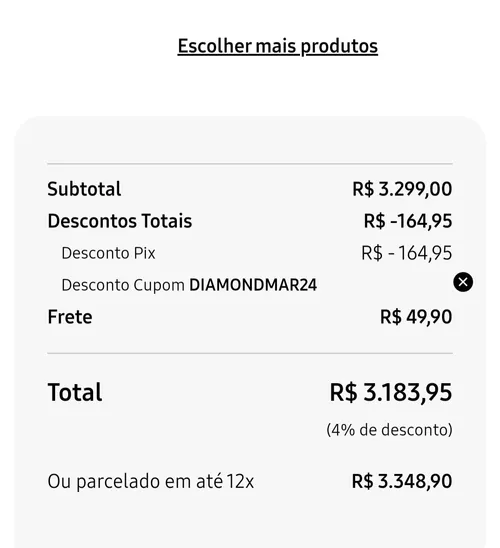 Imagen na descrição da promoção