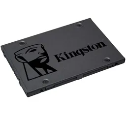 SSD 480GB Kingston Sata Rev. 3.0 - Leituras 500MB/s e Gravações 450MB/s A400