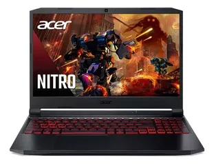 Notebook Gamer Acer i5 RTX 3050 RAM 8GB 512SSD TELA 15,6'' W11