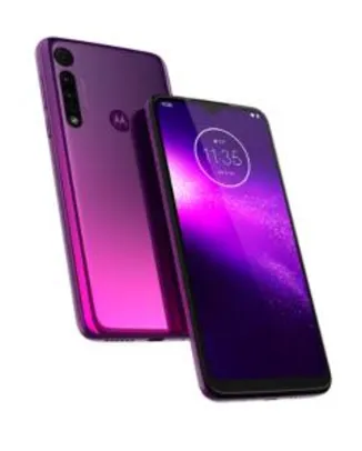 (R$773.70 AME) Motorola Moto one macro ultra violet