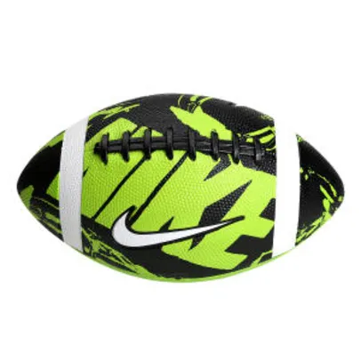 Bola de Futebol Americano Nike Spin 3.0 FB 9 Official - Verde | R$48