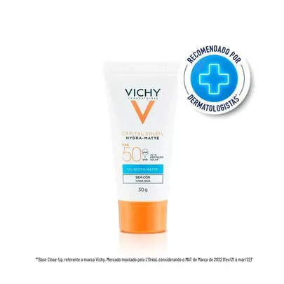  Protetor Solar Fps 50 Capital Soleil Hydra Matte 30g Vichy