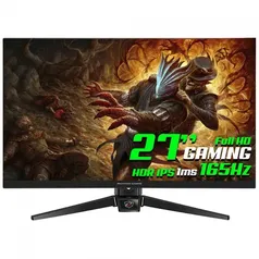 Monitor AsRock Phantom Gaming PG27FF1A, 27 Pol, Full HD, 1ms, 165Hz, IPS, HDR, 123% sRGB, FreeSync, HDMI/DP, 90LXA050-A0U1A0V