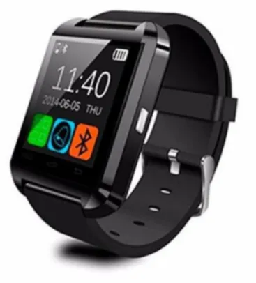 [Americanas] Relógio Smartwatch U8 Inteligente Via Bluetooth
