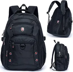 Mochila Executiva Swissport Escritório Impermeável Masculina Reforçada Notebook