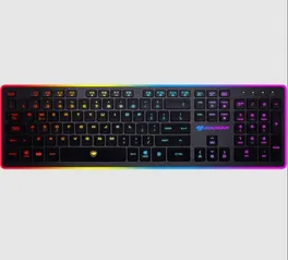 Teclado Cougar Gamer Vantar LED 8 Cores, ABNT2, CGR-WXNMB-VAN