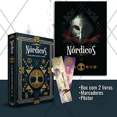 Box Nórdicos: Os Melhores Contos e Lendas - 2 Livros + Pôster + Marcadores De Páginas