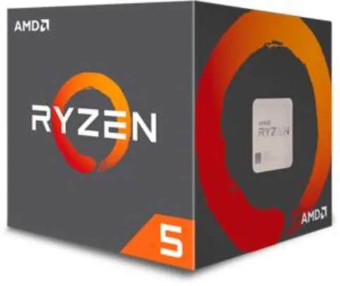 PROCESSADOR AMD RYZEN 5 2600 HEXA-CORE 3.4GHZ (3.9GHZ TURBO) 19MB CACHE AM4, YD2600BBAFBOX