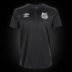 Camisa Santos Black Edição Limitada 21/22 s/n° Torcedor Umbro Masculina (Tam. P)