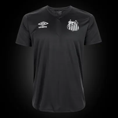 Camisa Santos Black Edição Limitada 21/22 s/n° Torcedor Umbro Masculina (Tam. P)