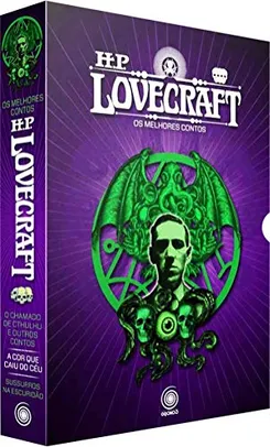 Box HP Lovecraft : Os melhores contos - 3 volumes Ed: out/2020: + Pôster + Marcadores