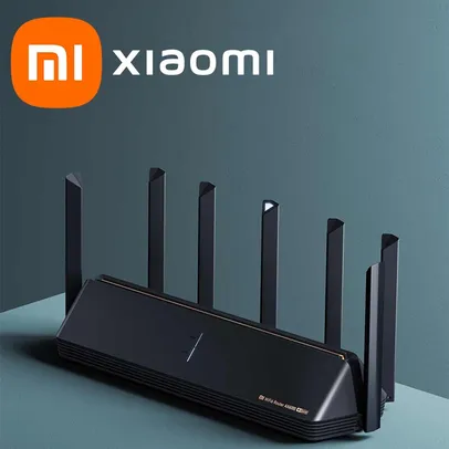 Xiaomi AX6000 AIoT Roteador 6000Mbs WiFi6 5GHz VPN 512MB Qualcomm CPU Mesh Rep