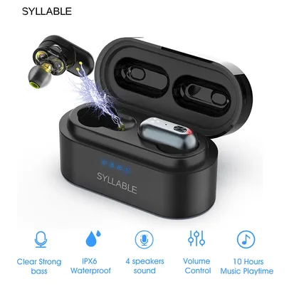 [Taxa Inclusa/Moedas - R$ 67] Fone de ouvido Bluetooth HIFI Syllable S101