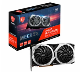 Placa de Vídeo MSI AMD Radeon, RX 6700 XT MECH 2X, 12GB, OC, GDDR6, FSR, Ray Tracing