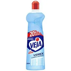 (Levando 6 Unidades) Limpador Vidrex Tradicional, Veja, 500 ml - R$4