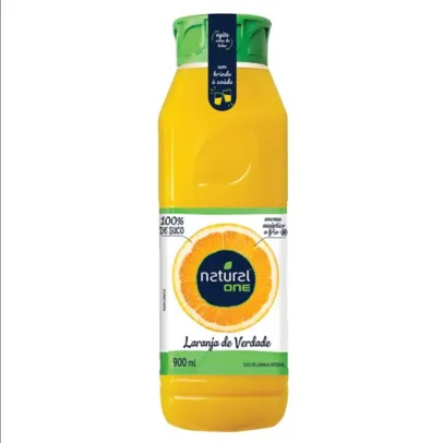 [LEVE 3 PAGUE 2] Suco de Laranja Integral Refrigerado Natural One 100% Suco 900ml