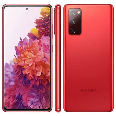 Smartphone Samsung Galaxy S20 FE Cloud Red 128GB | R$2159