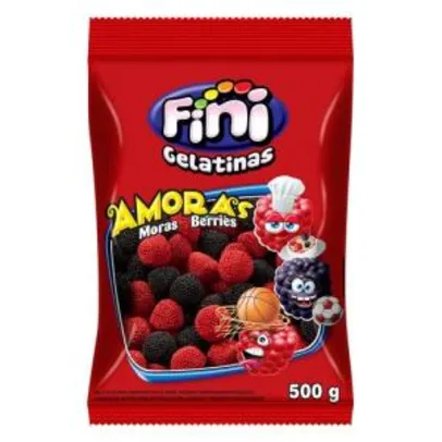 Bala Fini - Amoras - 500g - R$ 6,50