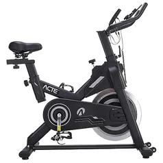 Acte Sports Bike Spinning Pro 10.0, Roda de Inércia de 10Kg, Cor: Preto/Cinza