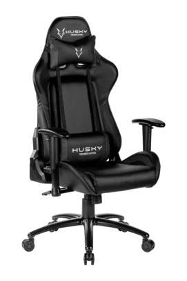 Cadeira Gamer Husky Gaming Blizzard, Preto - Com Almofadas, Reclinável, Descanso de Braço 2D - HBL-BK